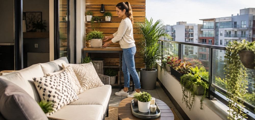 como decorar departamento terraza