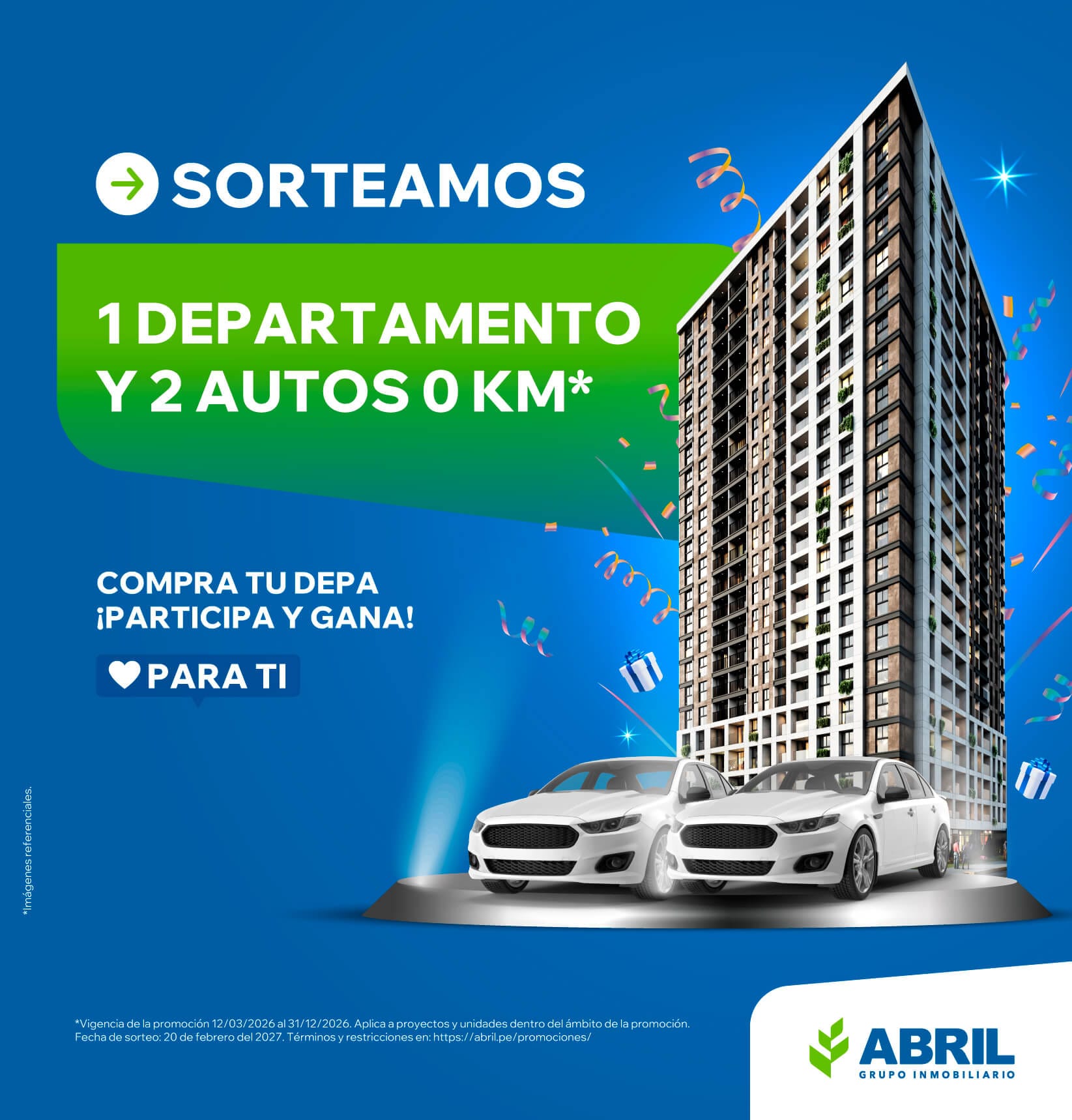 formulario promocional